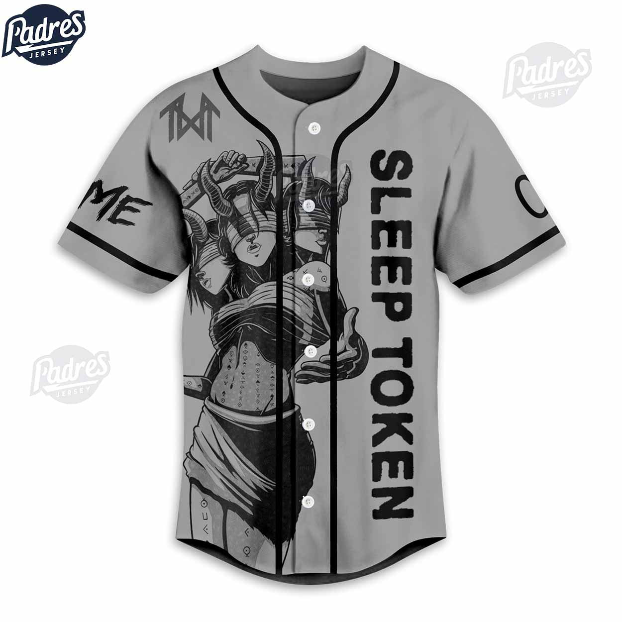 Sleep Token Rain Baseball Jersey Style - Padres Jersey Oasis: Elevate Your Baseball Style Game