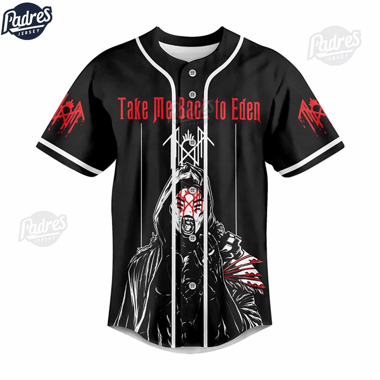 Sleep Token Take Me Back To Eden Baseball Jersey - Padres Jersey Oasis: Elevate Your Baseball Style Game