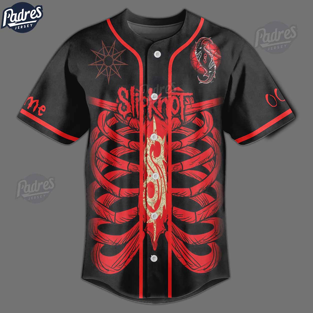 Slipknot Band Custom Baseball Jersey - Padres Jersey Oasis: Elevate Your Baseball Style Game