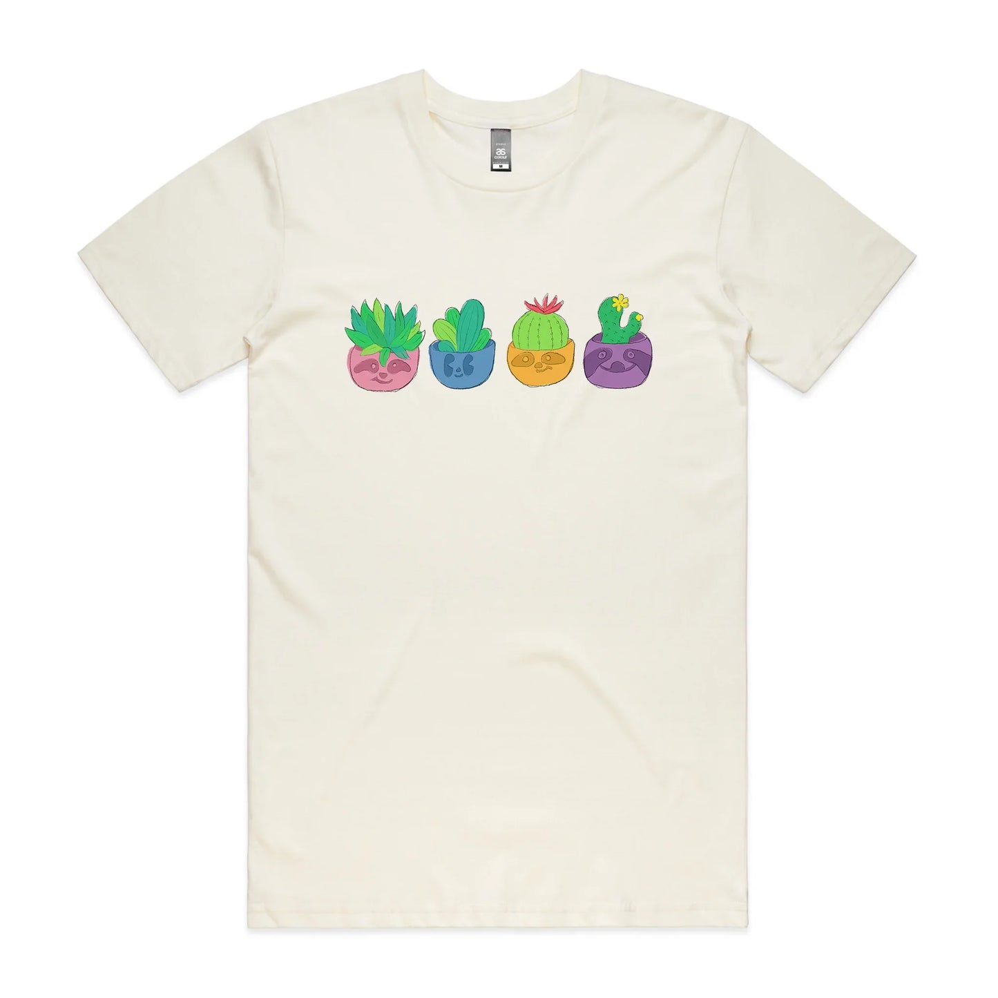 Sloth Succulents Tee