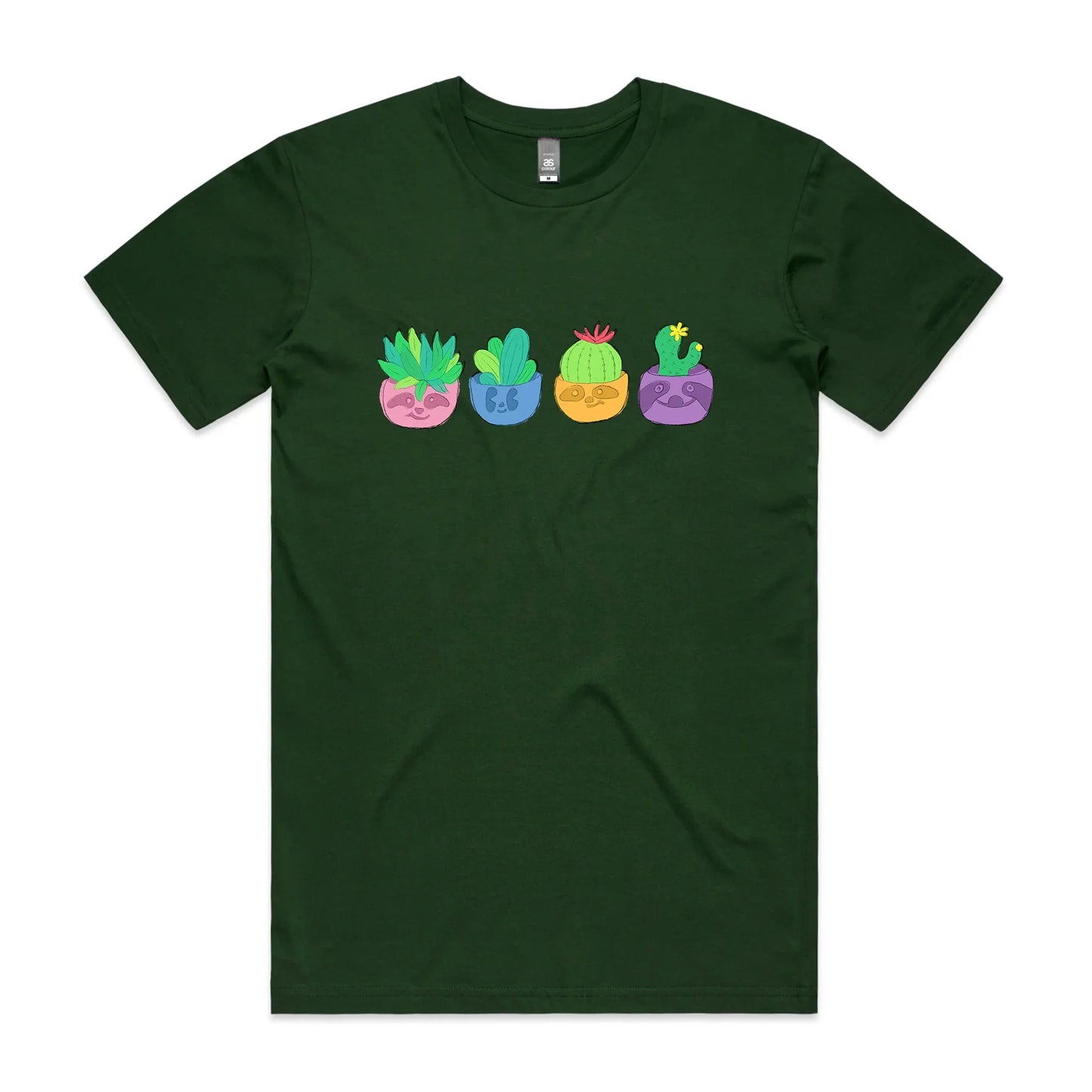 Sloth Succulents Tee