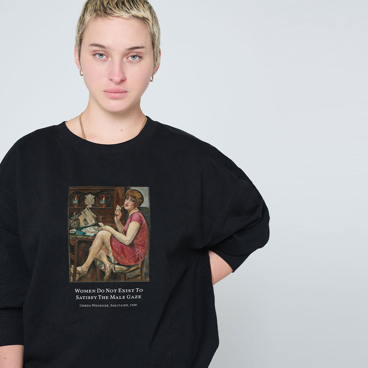 Solitaire by Gerda Wegener Sweatshirt