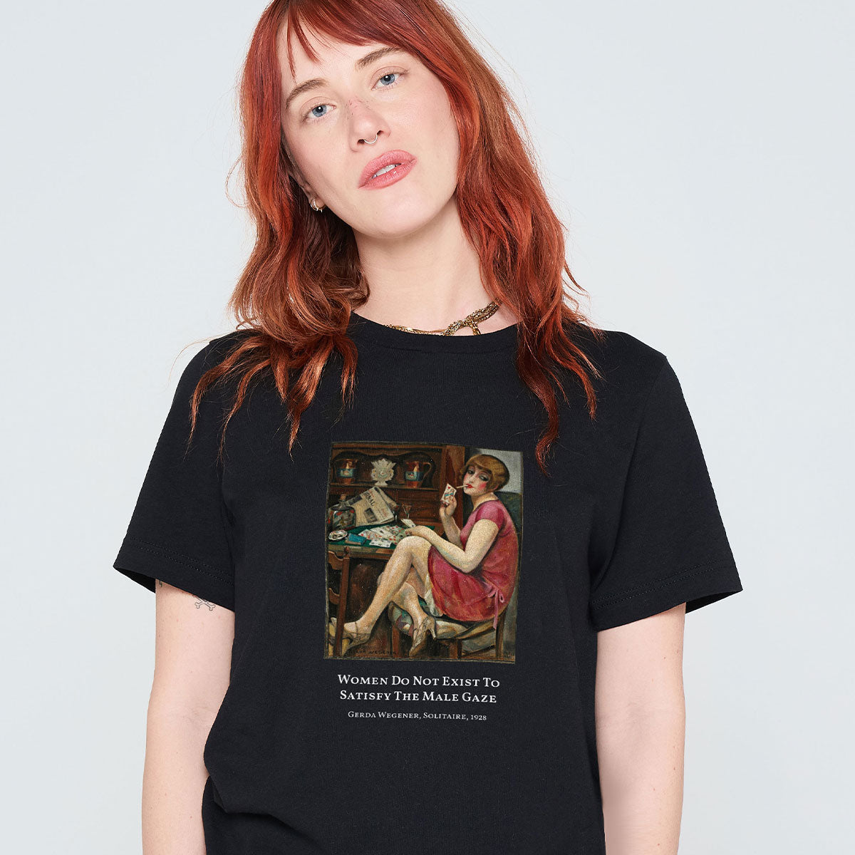 Solitaire by Gerda Wegener T-Shirt