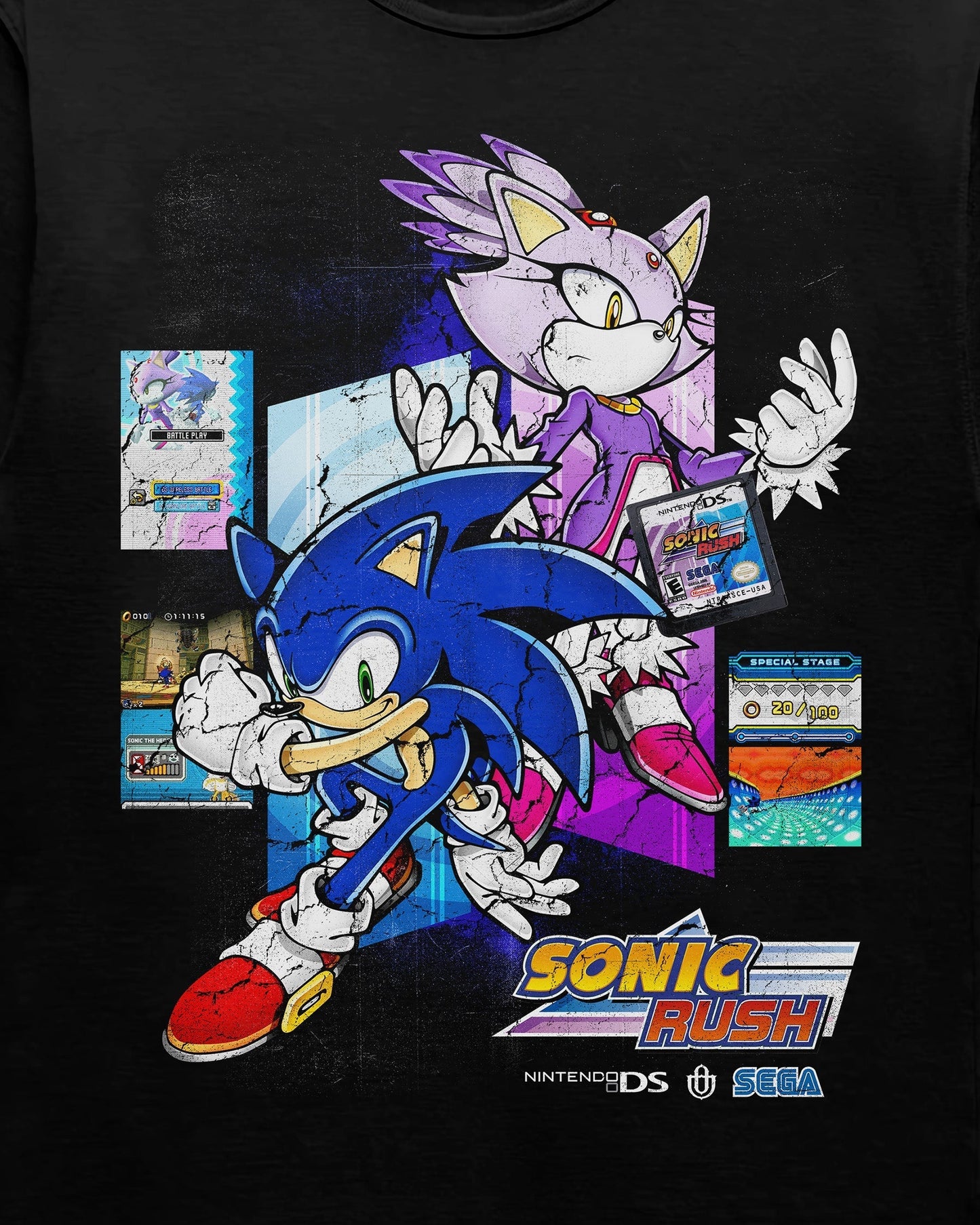 Video Games 'Sonic Rush' T-Shirt
