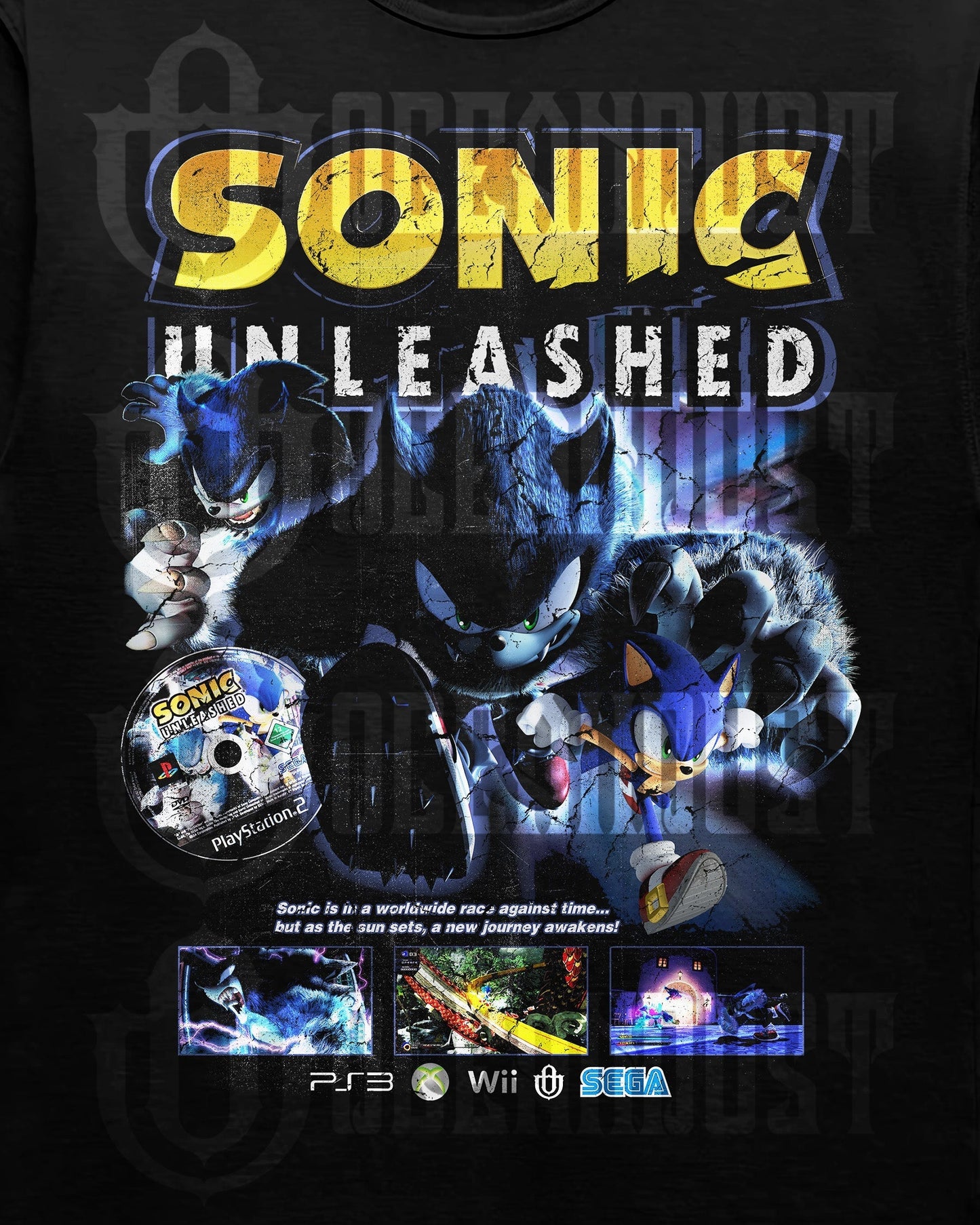 Video Games 'Sonic Unleashed' T-Shirt
