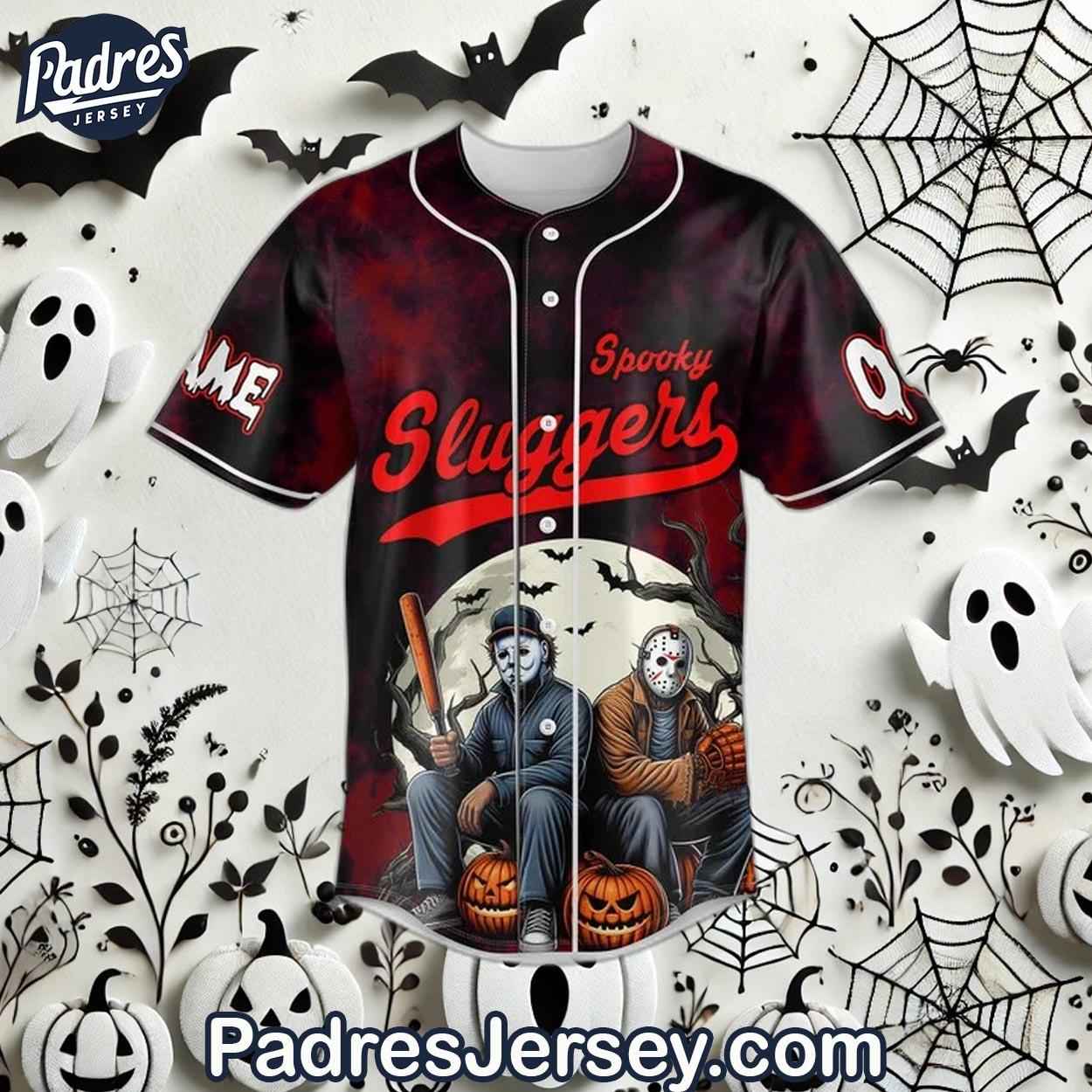 Spooky Slugger Halloween All Stars Custom Baseball Jersey - Padres Jersey Oasis: Elevate Your Baseball Style Game