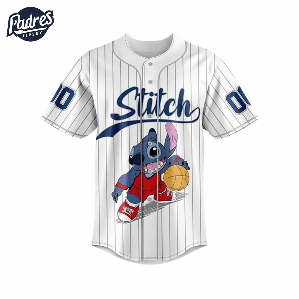 Stitch Basketball Baseball Jersey Outfit - Padres Jersey Oasis: Elevate Your Baseball Style Game