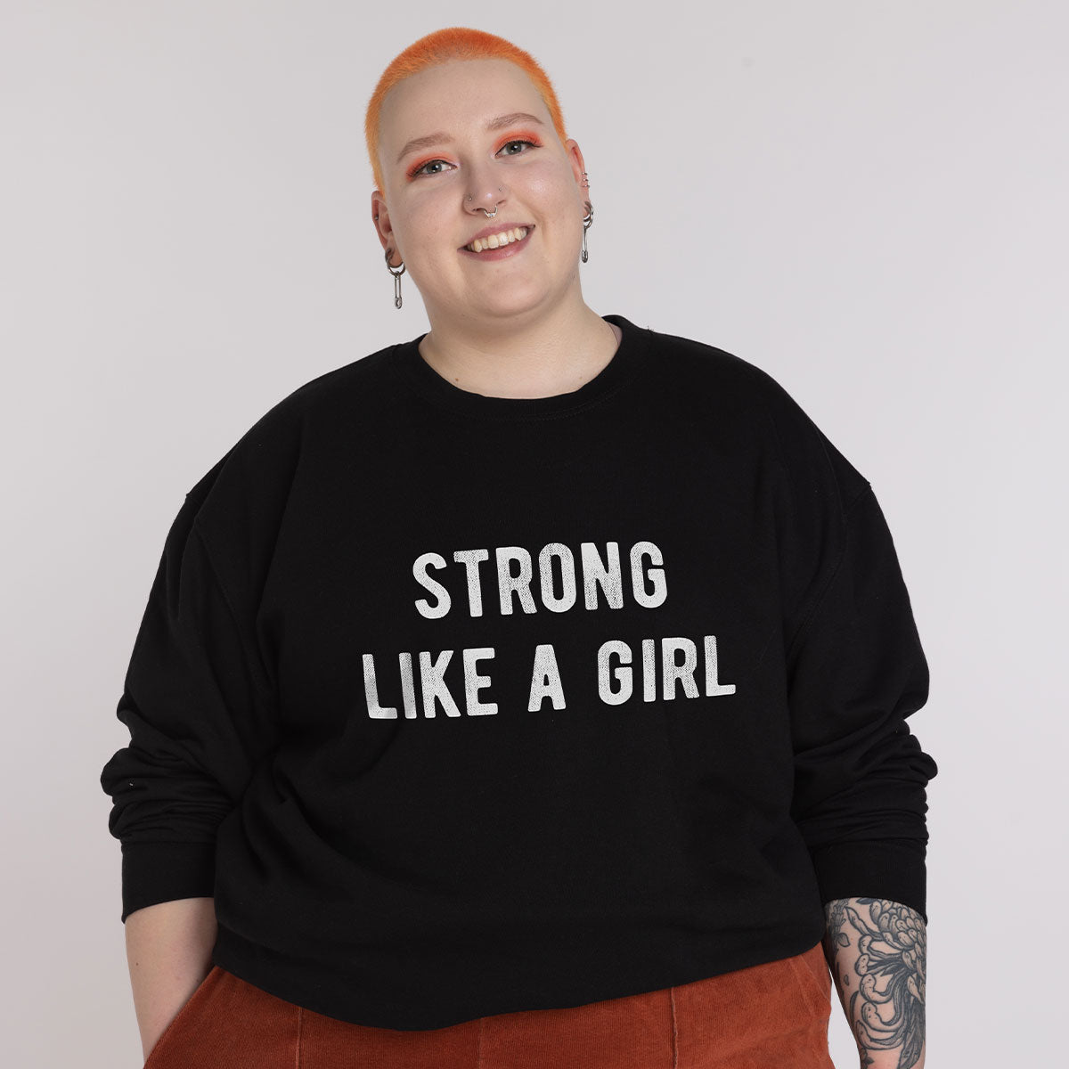Strong Like A Girl Sweatshirt