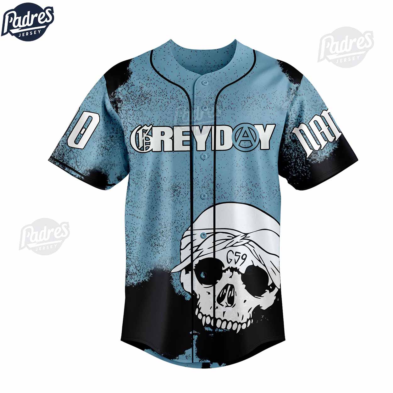 Suicideboys Grey Day Custom Baseball Jersey Style - Padres Jersey Oasis: Elevate Your Baseball Style Game