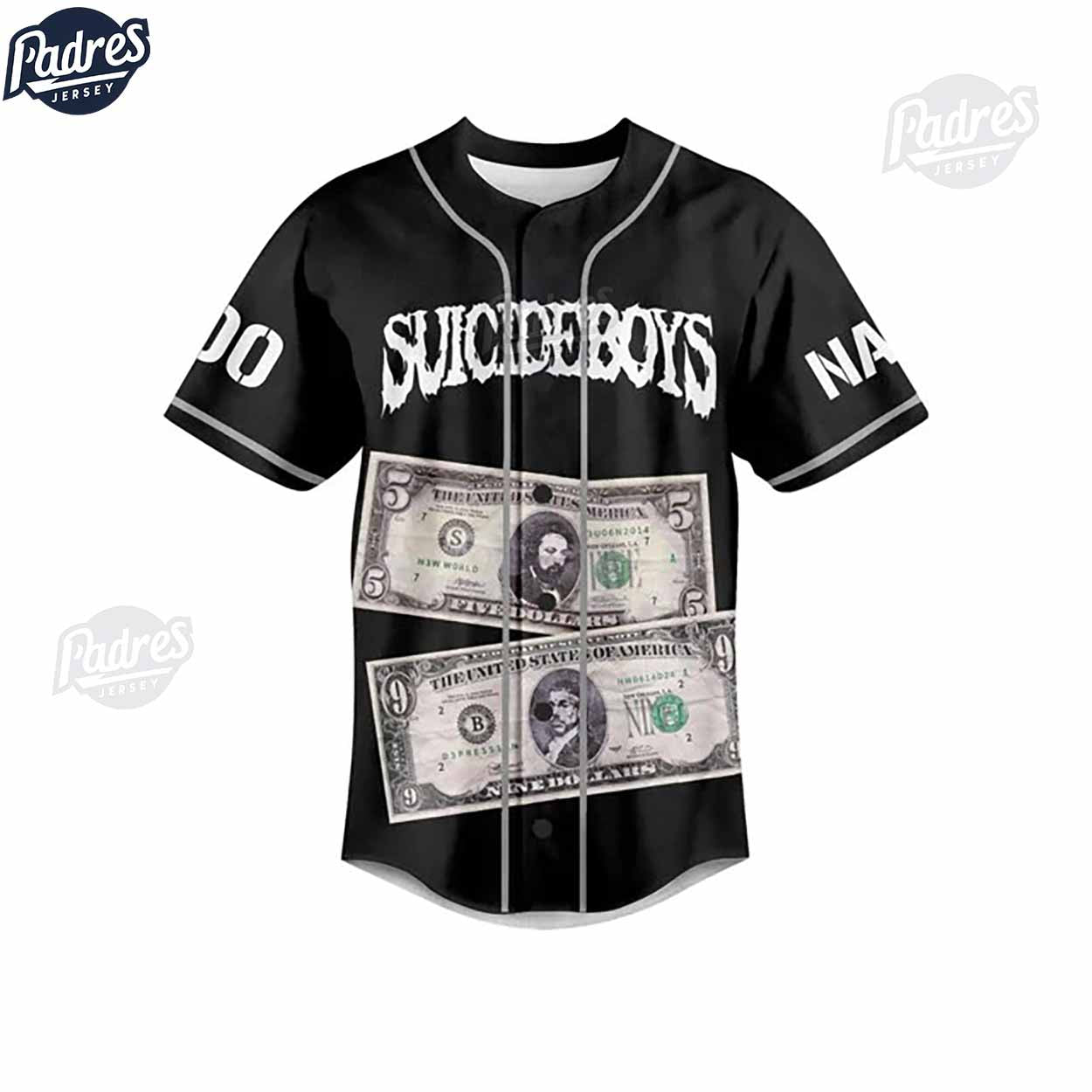 Suicideboys New World Depression Custom Baseball Jersey - Padres Jersey Oasis: Elevate Your Baseball Style Game