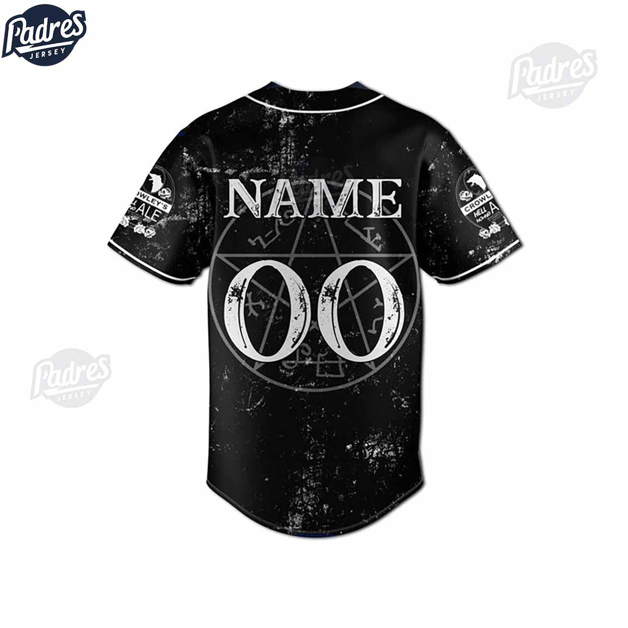 Supernatural 2024 Crowley Movie Baseball Jersey - Padres Jersey Oasis: Elevate Your Baseball Style Game