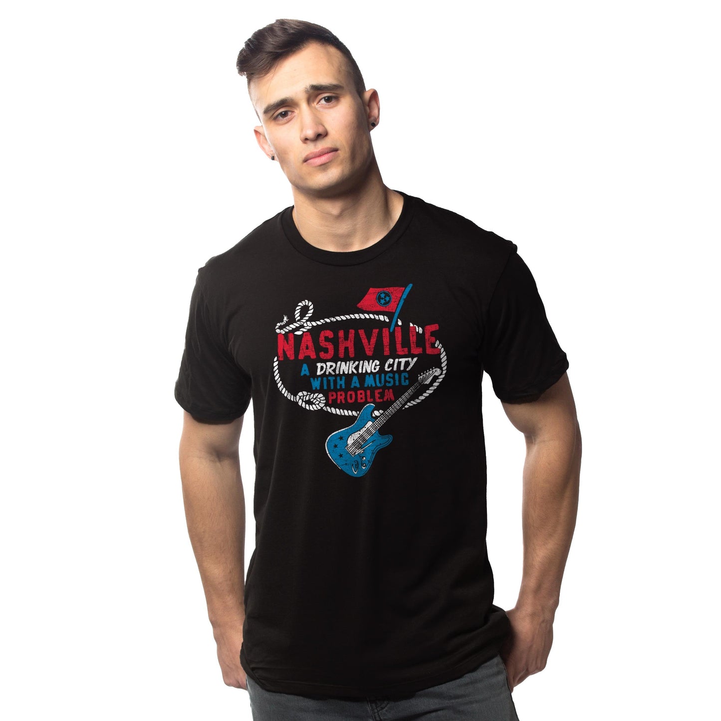 Drinking City Music Problem T-Shirt