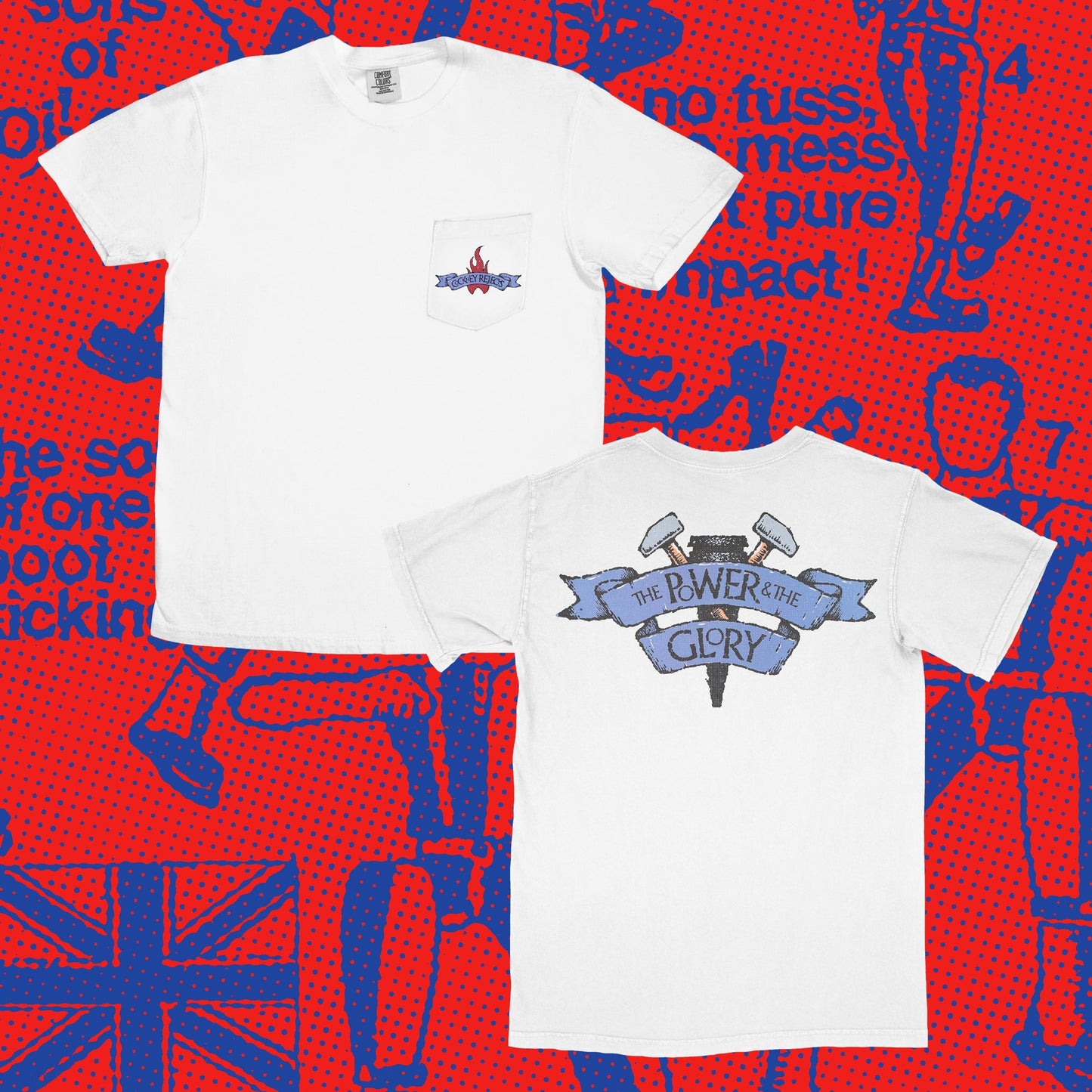 THE POWER AND THE GLORY - POCKET TEE