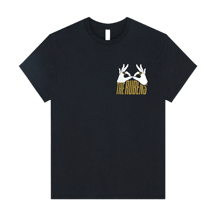 The Rubens / Hoops Tee (Black)