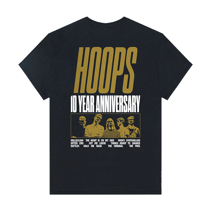 The Rubens / Hoops Tee (Black)