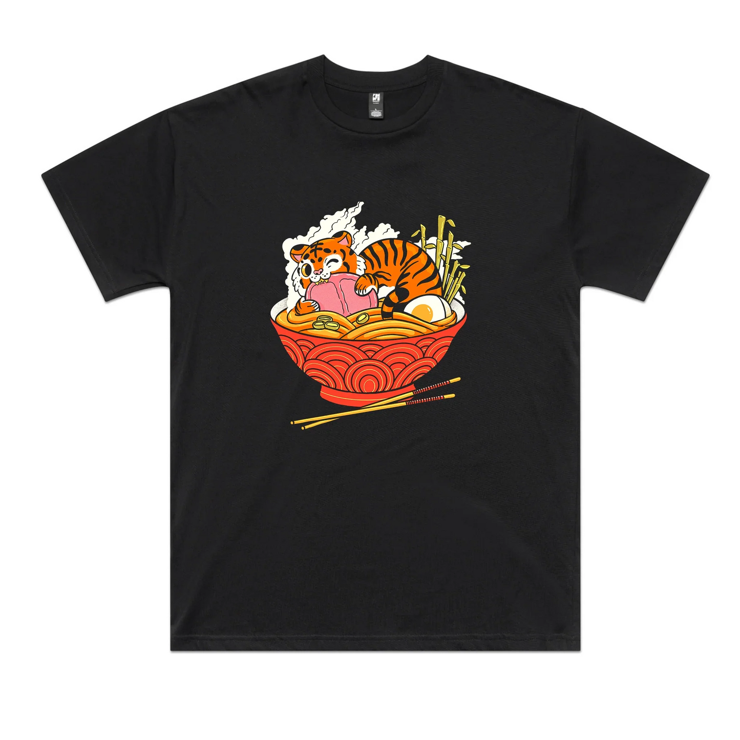 Tiger Ramen Oversized Tee