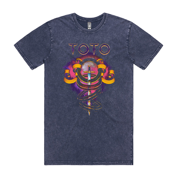 Toto / Sword 1978 Mineral Wash Tee (Blue Stone)