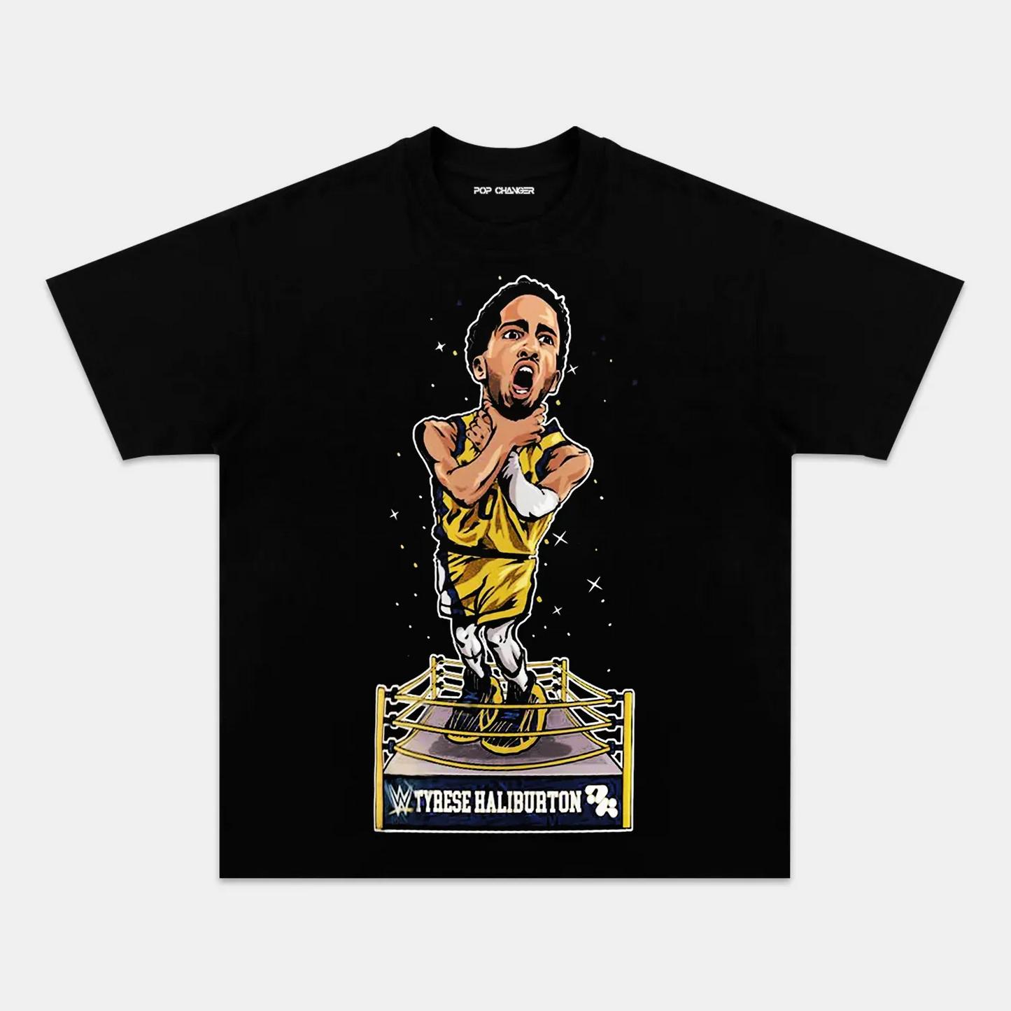 TYRESE HALIBURTON CHOKE WWE TEE