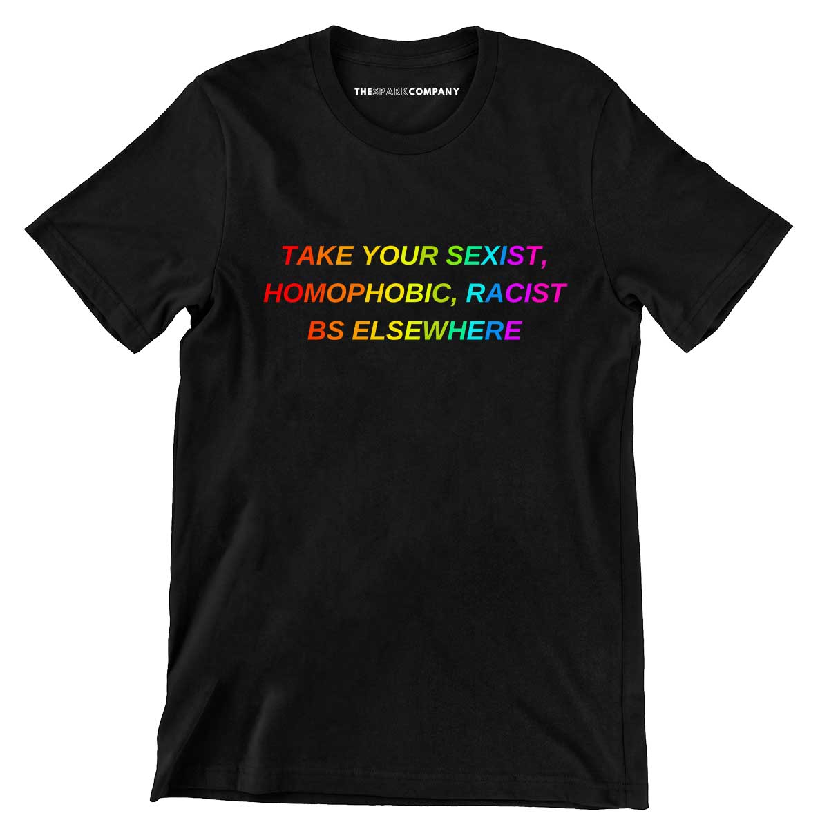 Take Your BS Elsewhere Rainbow Men's T-Shirt