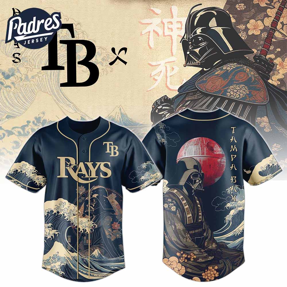Tampa Bay Rays Darth Vader MLB Japan Edition Baseball Jersey - Padres Jersey Oasis: Elevate Your Baseball Style Game