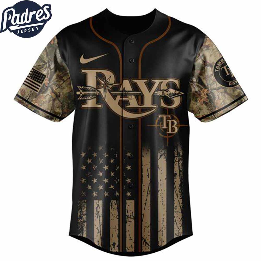 Tampa Bay Rays MLB X Deer Hunting Personalized Baseball Jersey - Padres Jersey Oasis: Elevate Your Baseball Style Game