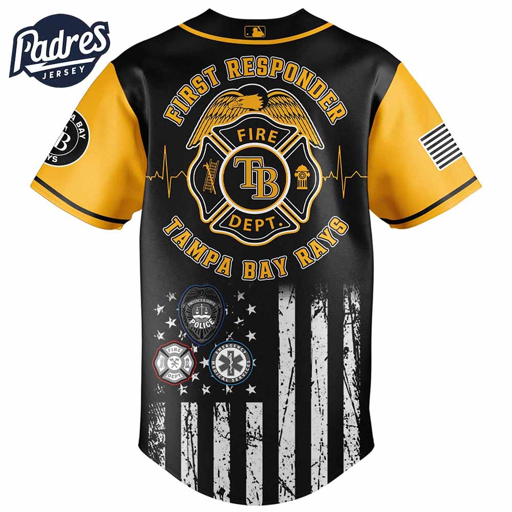 Tampa Bay Rays MLB x First Responders Baseball Jersey - Padres Jersey Oasis: Elevate Your Baseball Style Game