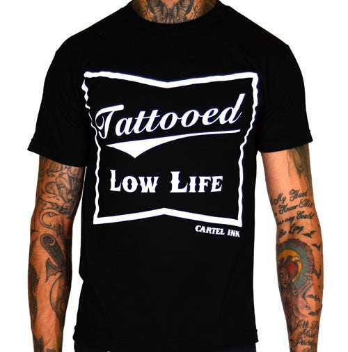 Tattooed Low Life Men's T-Shirt