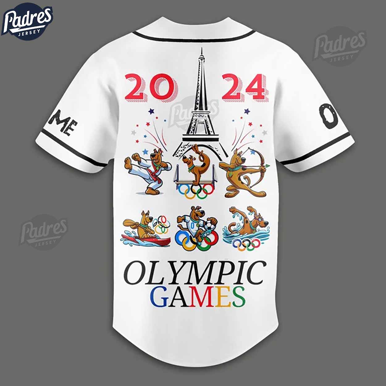 Team USA Custom Scooby Doo Baseball Jersey Style - Padres Jersey Oasis: Elevate Your Baseball Style Game