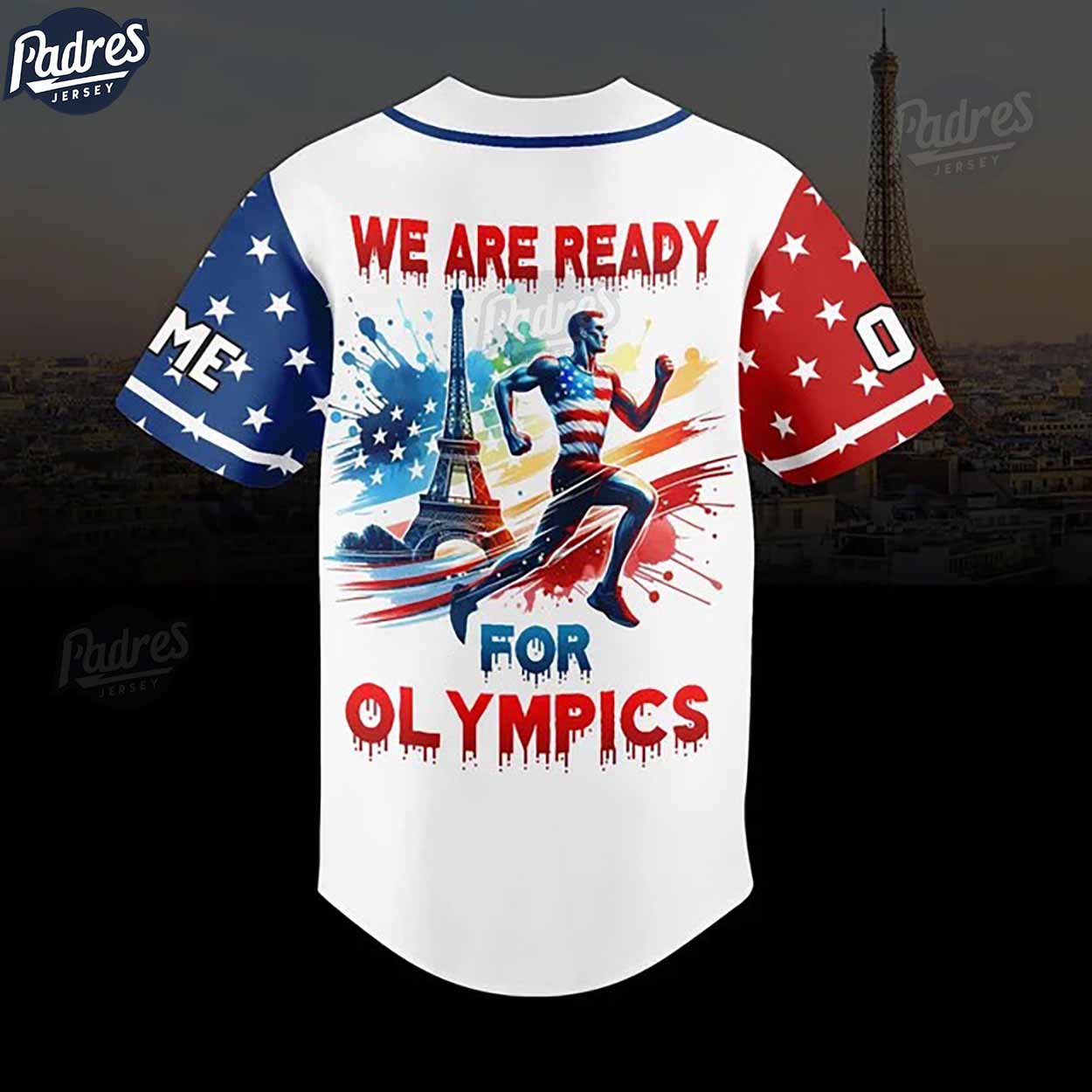 Team USA We Are Ready For Olympics Custom Baseball Jersey - Padres Jersey Oasis: Elevate Your Baseball Style Game