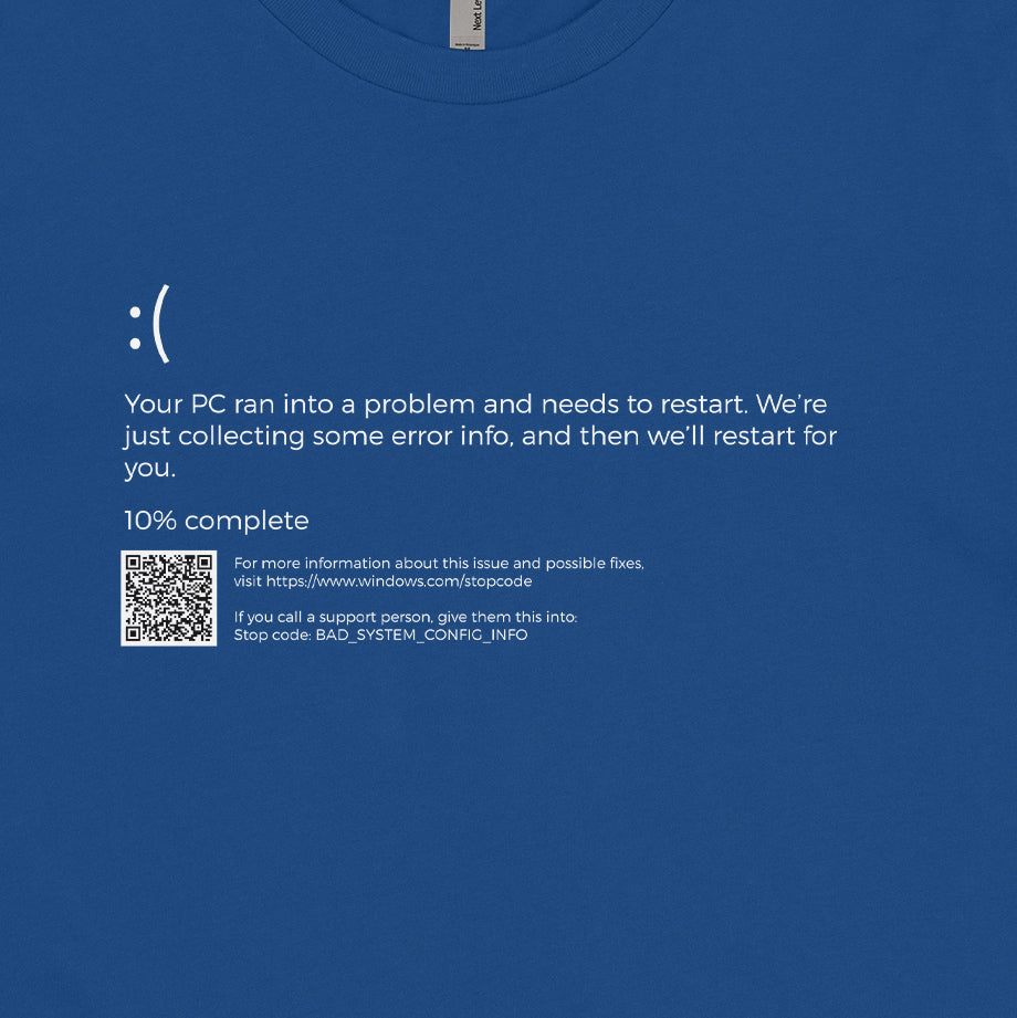 Your PC Ran Into a Problem Tee