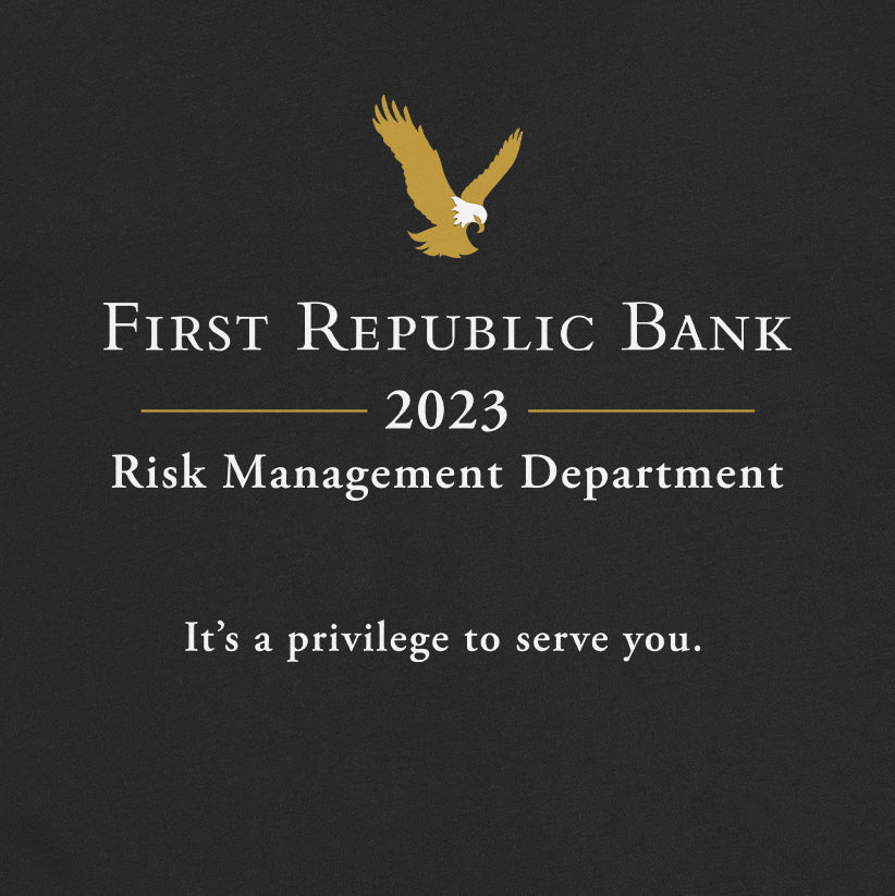 First Republic Bank Risk Management Tee