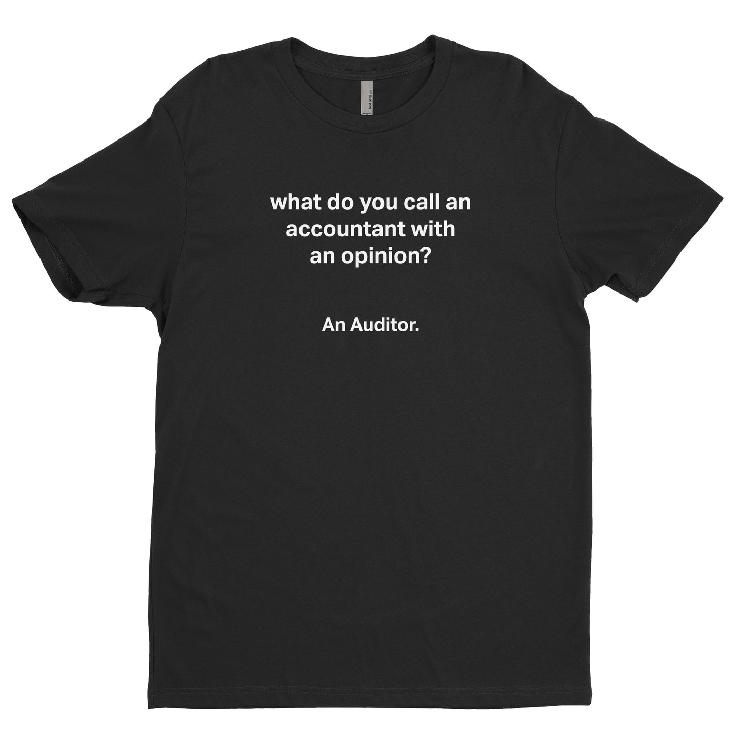 What Do You Call An Accountant With An Opinion? Tee