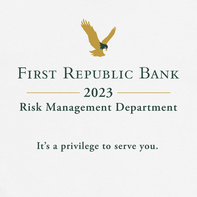 First Republic Bank Risk Management Tee
