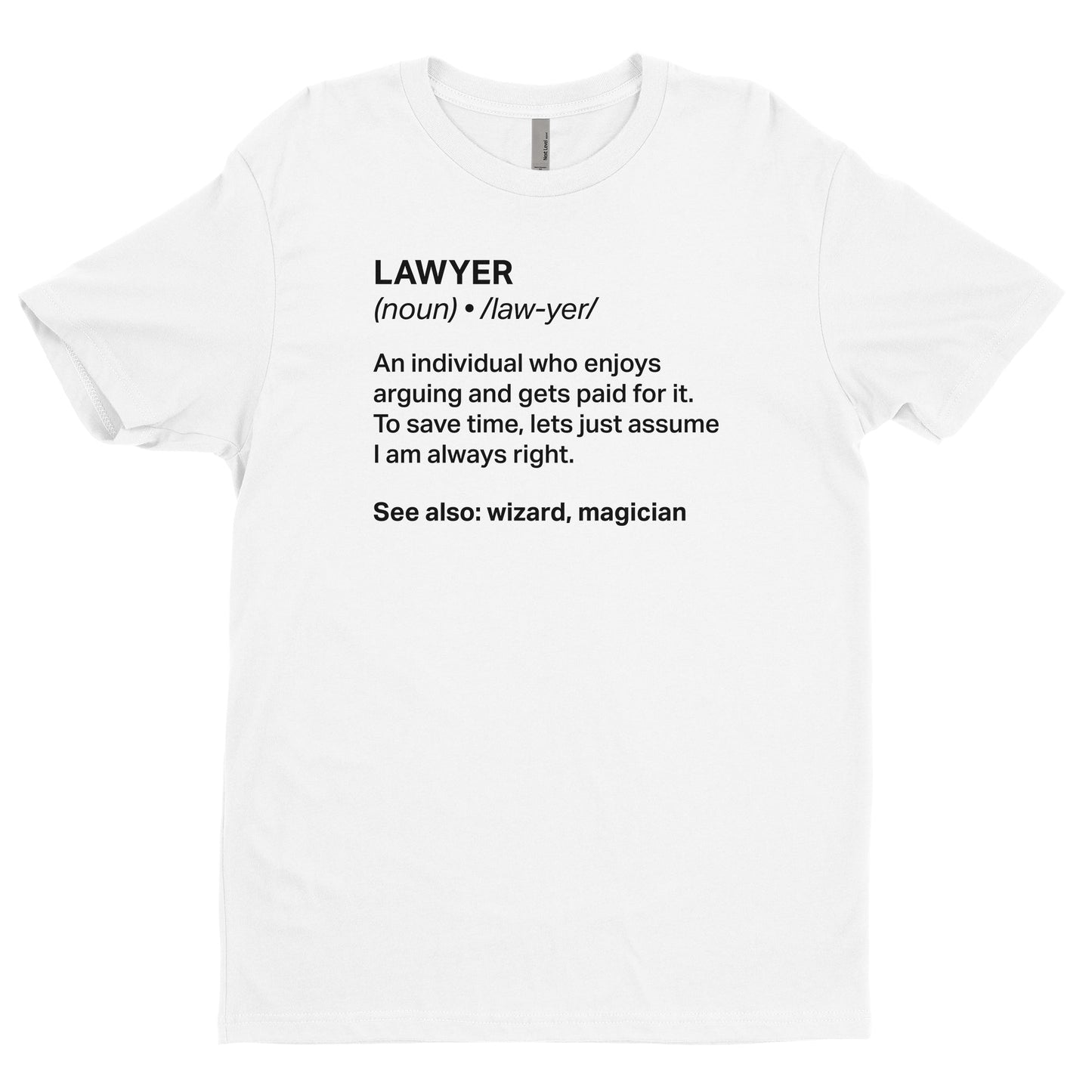 Lawyer Definition Tee