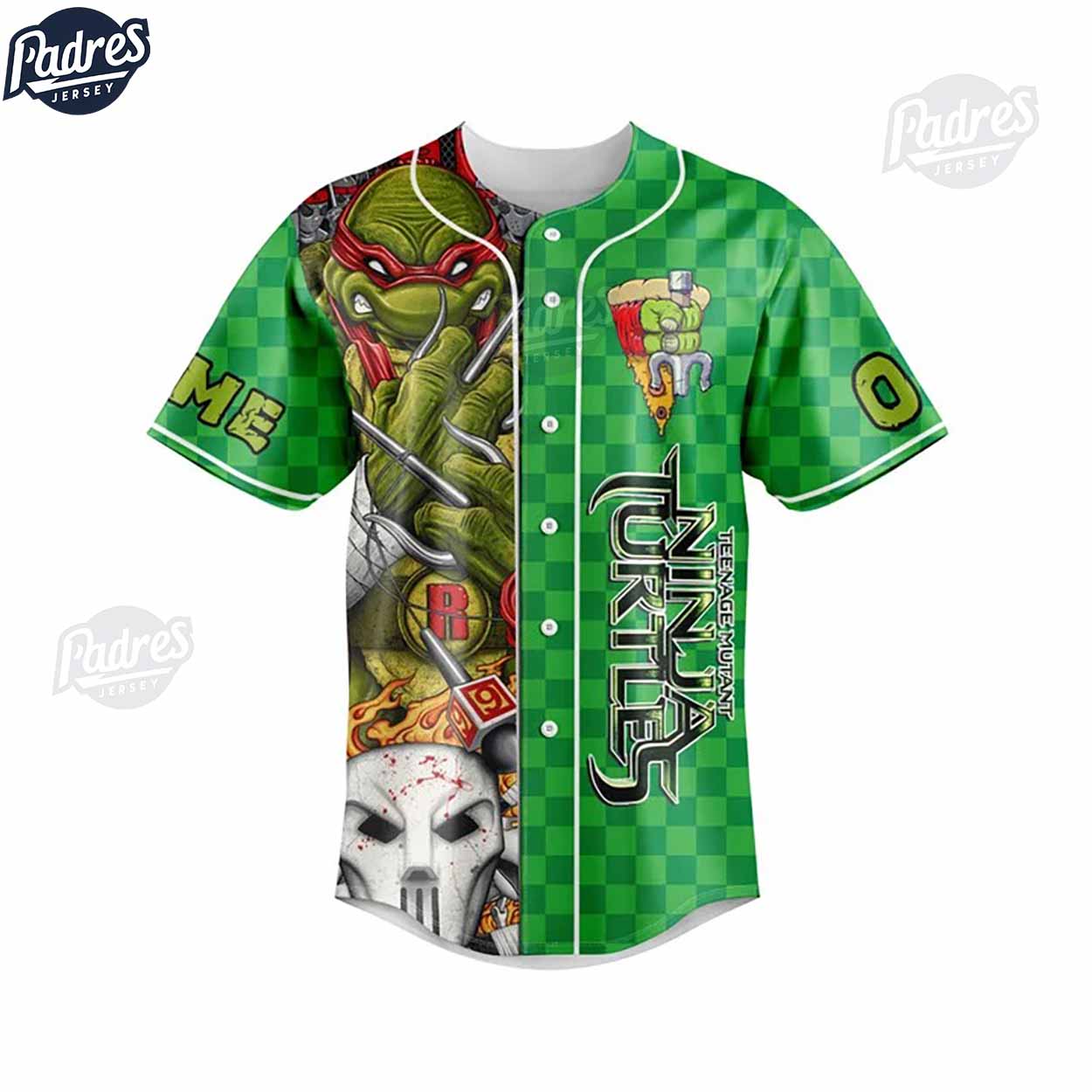 Teenage Mutant Ninja Turtles Custom Baseball Jersey Style - Padres Jersey Oasis: Elevate Your Baseball Style Game