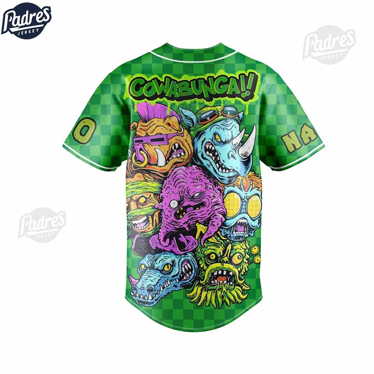 Teenage Mutant Ninja Turtles Custom Baseball Jersey Style - Padres Jersey Oasis: Elevate Your Baseball Style Game