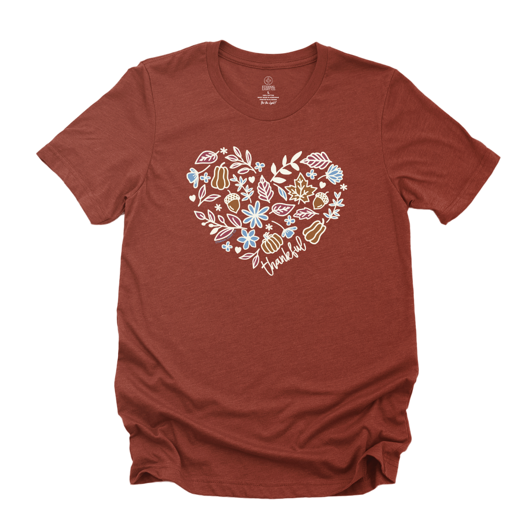 FREE Thankful Heart Tee *Add Any Other Item To Cart To Unlock FREE Price. Limit 1*