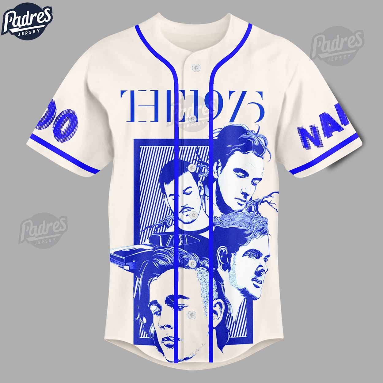 The 1975 God Bless Personalized Baseball Jersey Style - Padres Jersey Oasis: Elevate Your Baseball Style Game