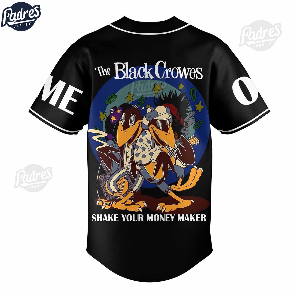 The Black Crowes Custom Baseball Jersey - Padres Jersey Oasis: Elevate Your Baseball Style Game