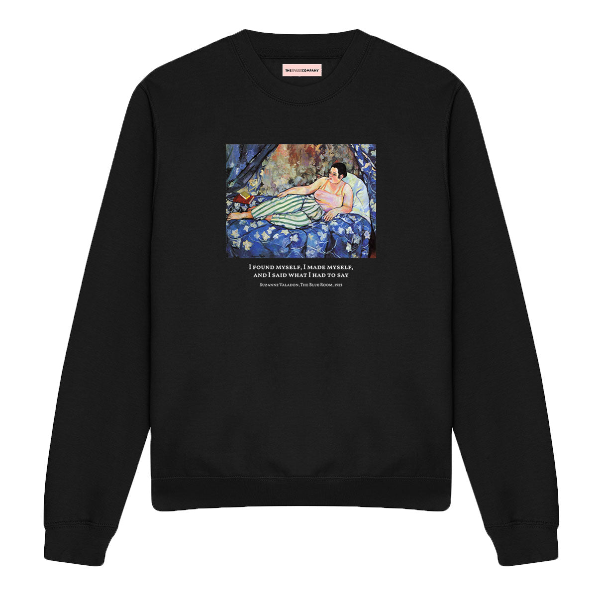 The Blue Room by Suzanne Valadon Sweatshirt