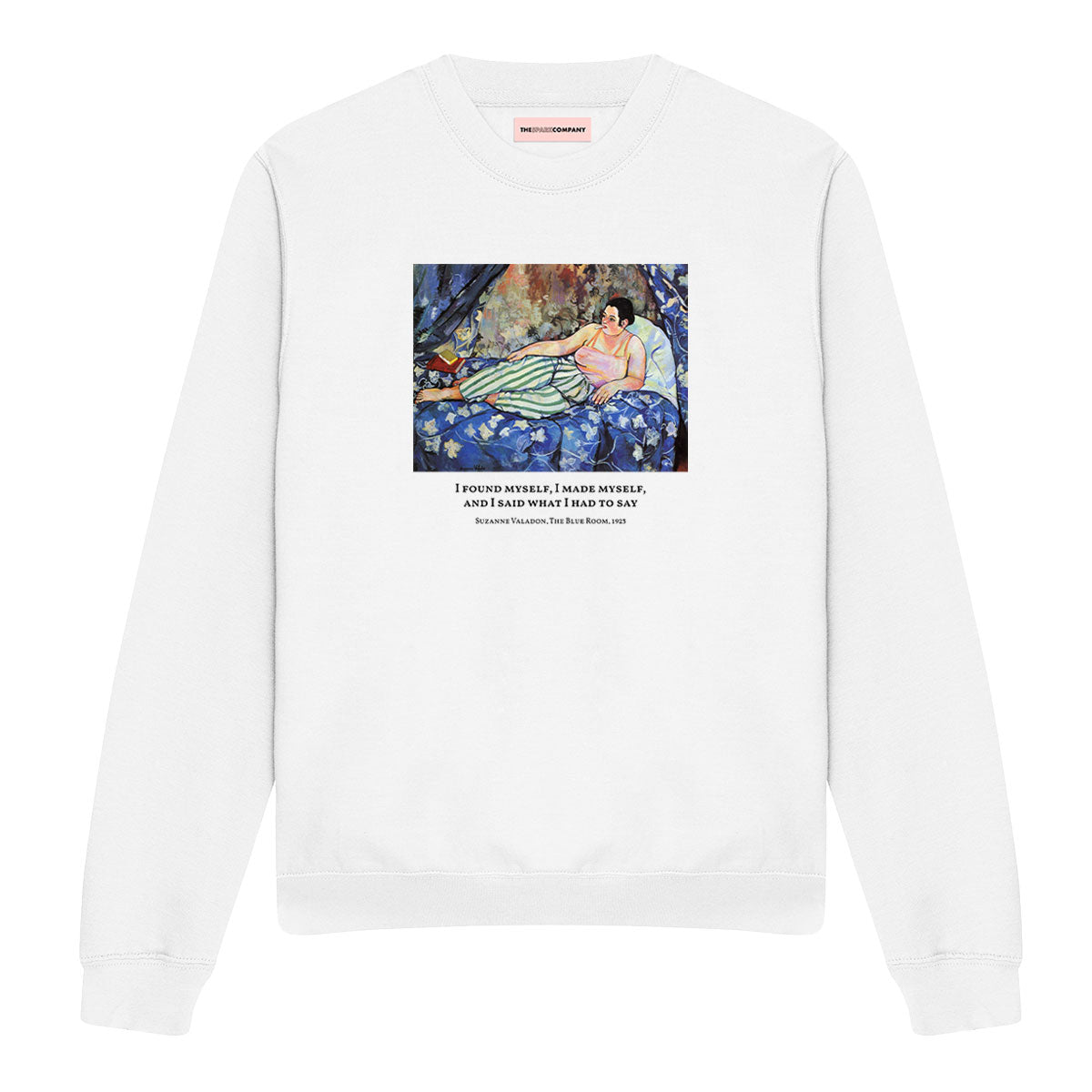 The Blue Room by Suzanne Valadon Sweatshirt