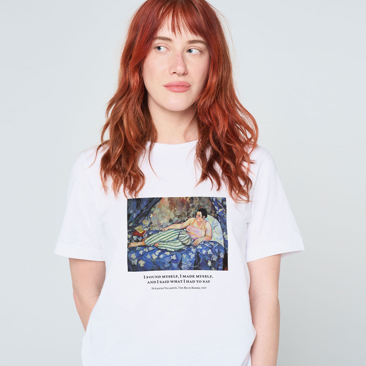 The Blue Room by Suzanne Valadon T-Shirt