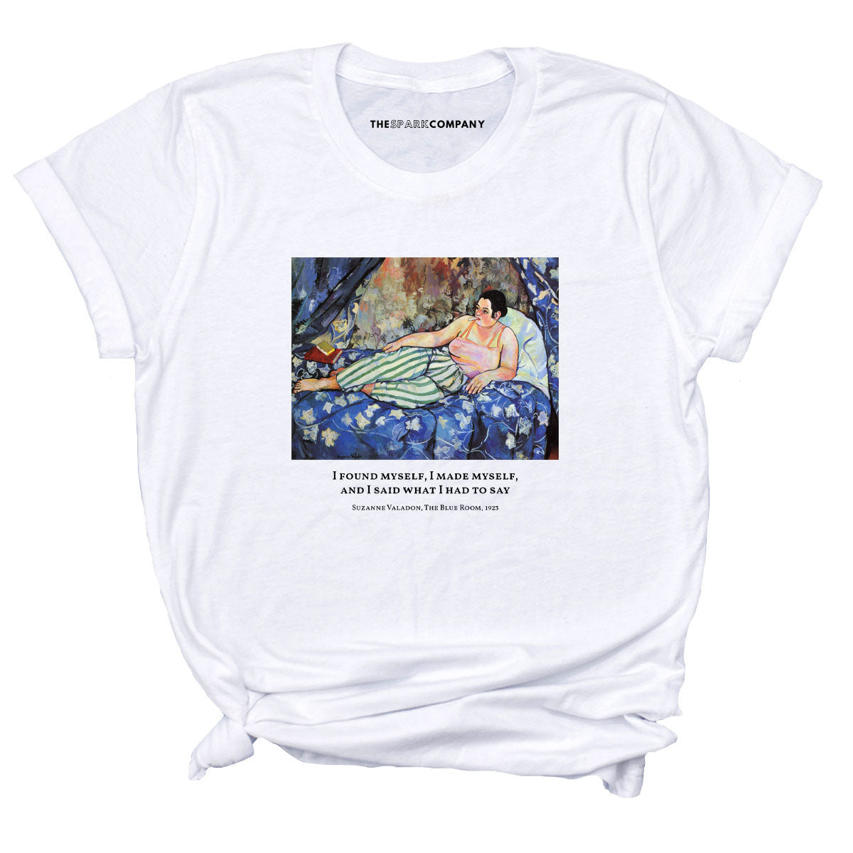 The Blue Room by Suzanne Valadon T-Shirt