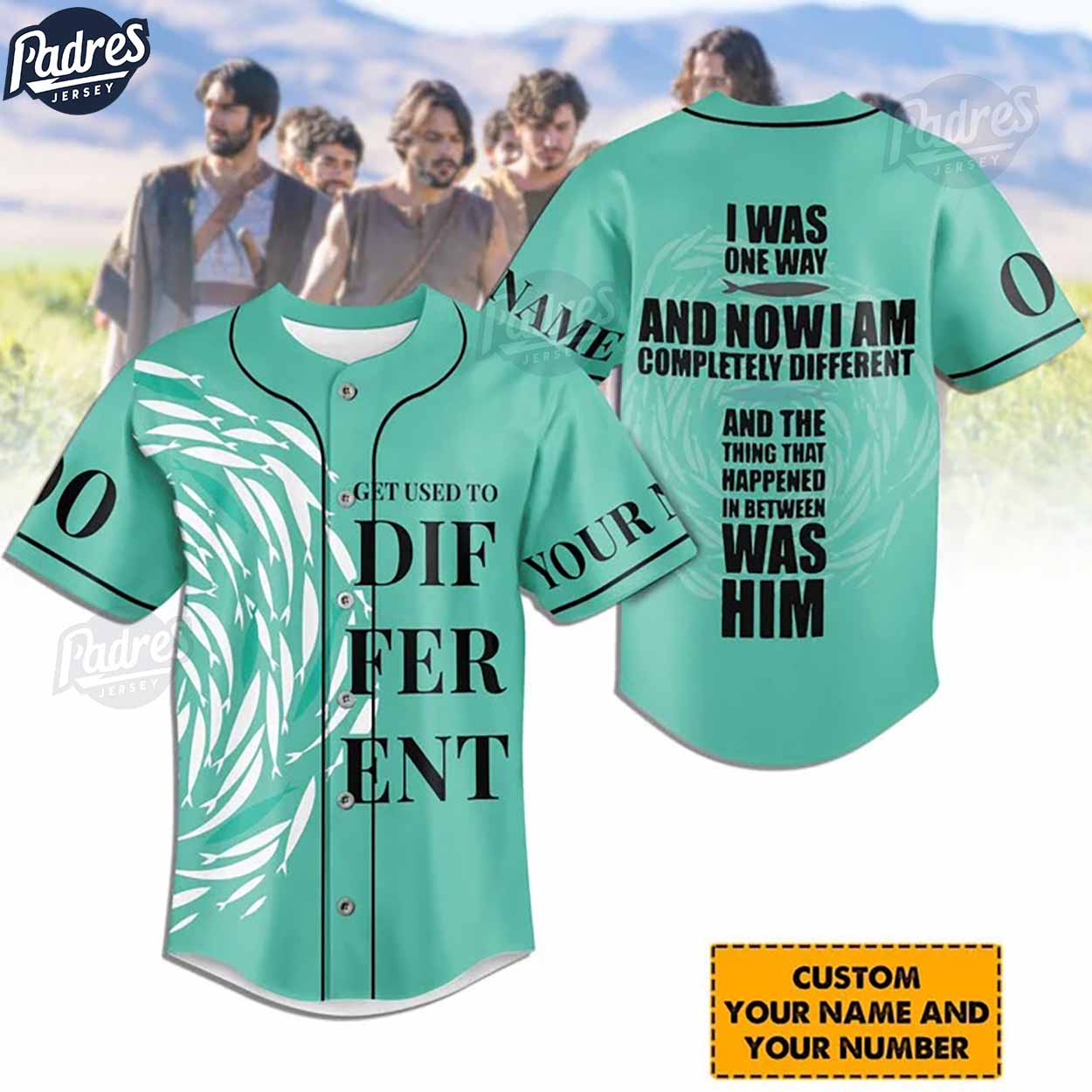 The Chosen Custom Green Baseball Jersey - Padres Jersey Oasis: Elevate Your Baseball Style Game