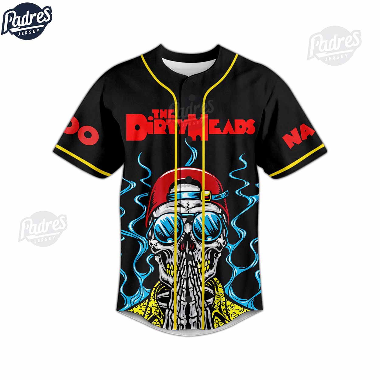 The Dirty Heads Vacation Custom Baseball Jersey - Padres Jersey Oasis: Elevate Your Baseball Style Game