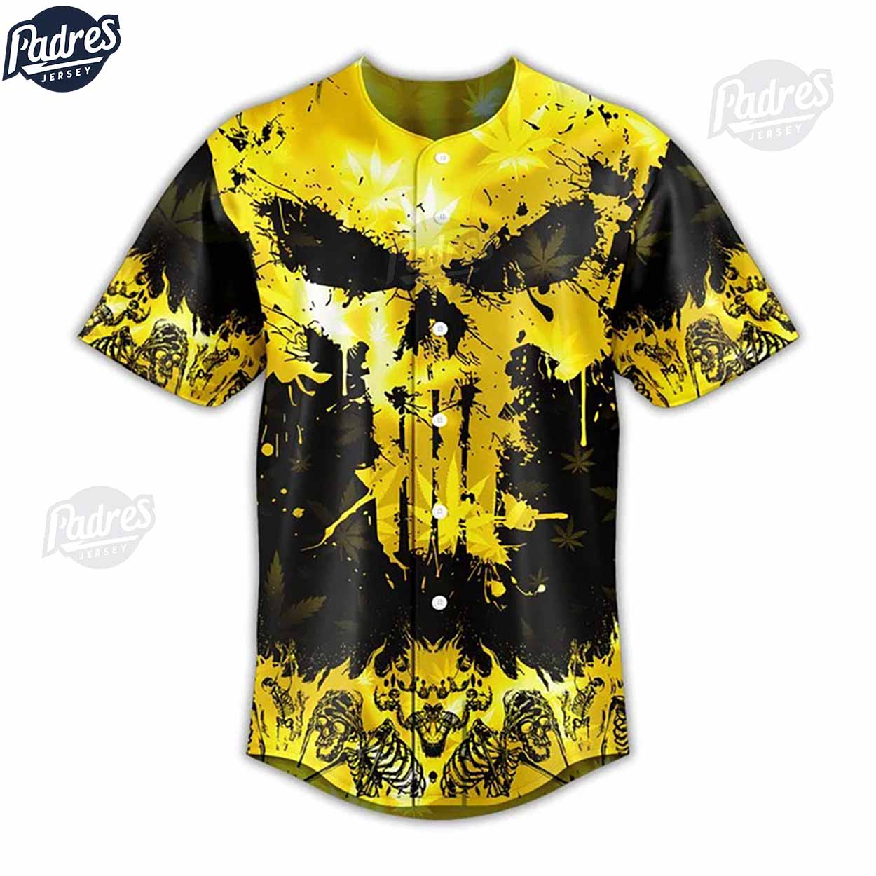 The Dogfather Weed Baseball Jersey Style - Padres Jersey Oasis: Elevate Your Baseball Style Game