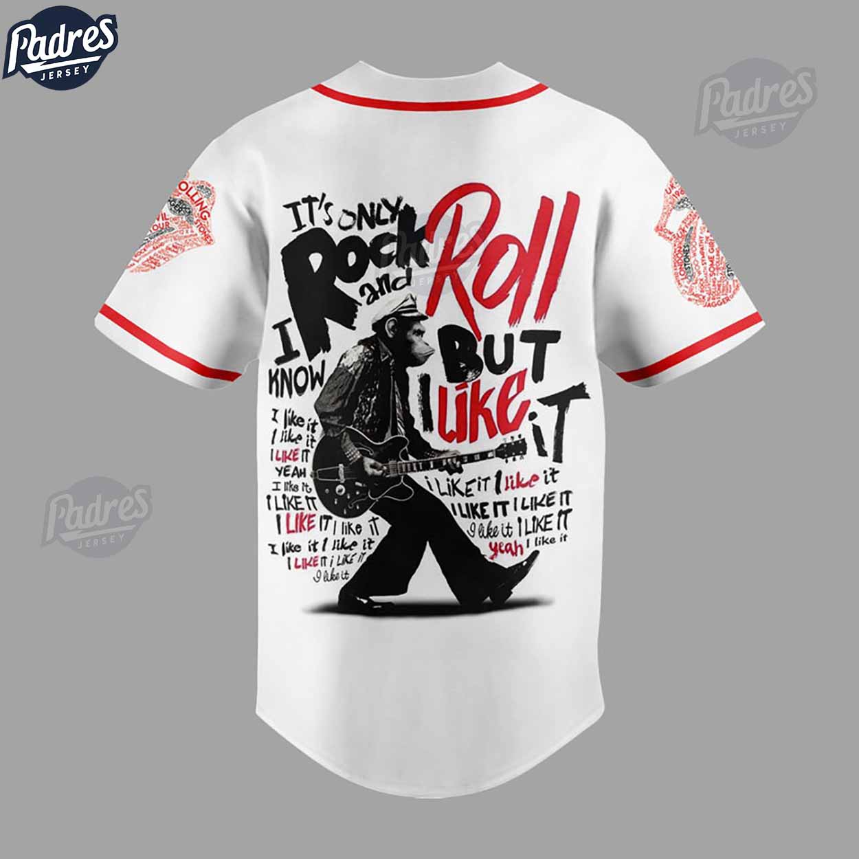 The Rolling Stones Sympathy For The Devil Custom Baseball Jersey - Padres Jersey Oasis: Elevate Your Baseball Style Game