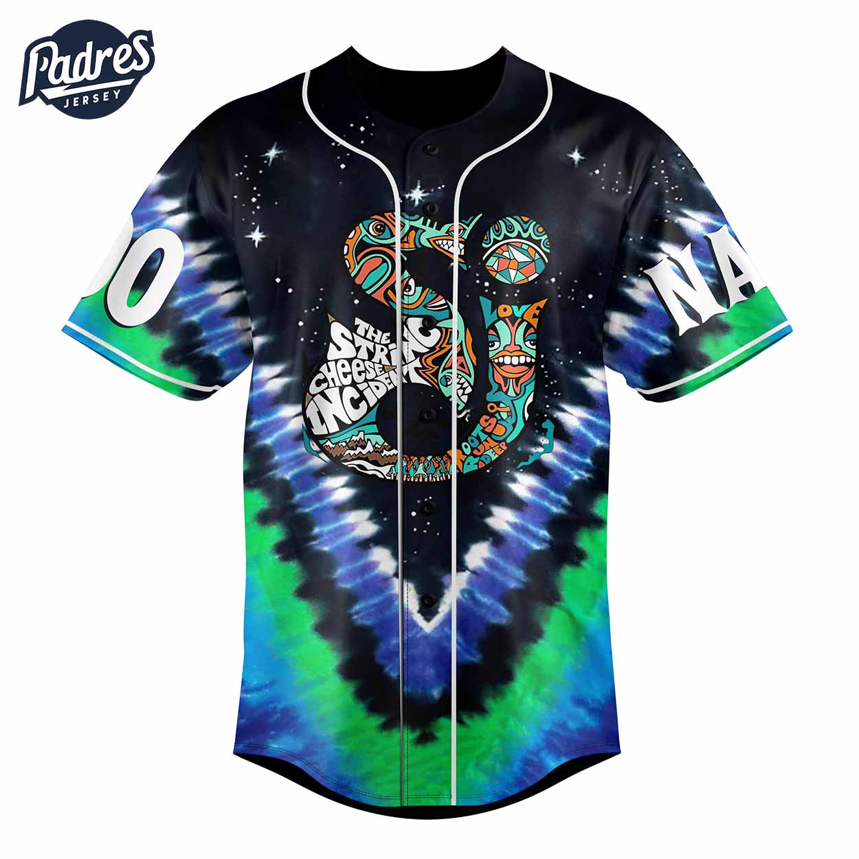 The String Cheese Incident Band Baseball Jersey Outfit - Padres Jersey Oasis: Elevate Your Baseball Style Game