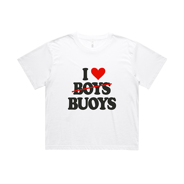 The Buoys / I Love Buoys Crop Tee