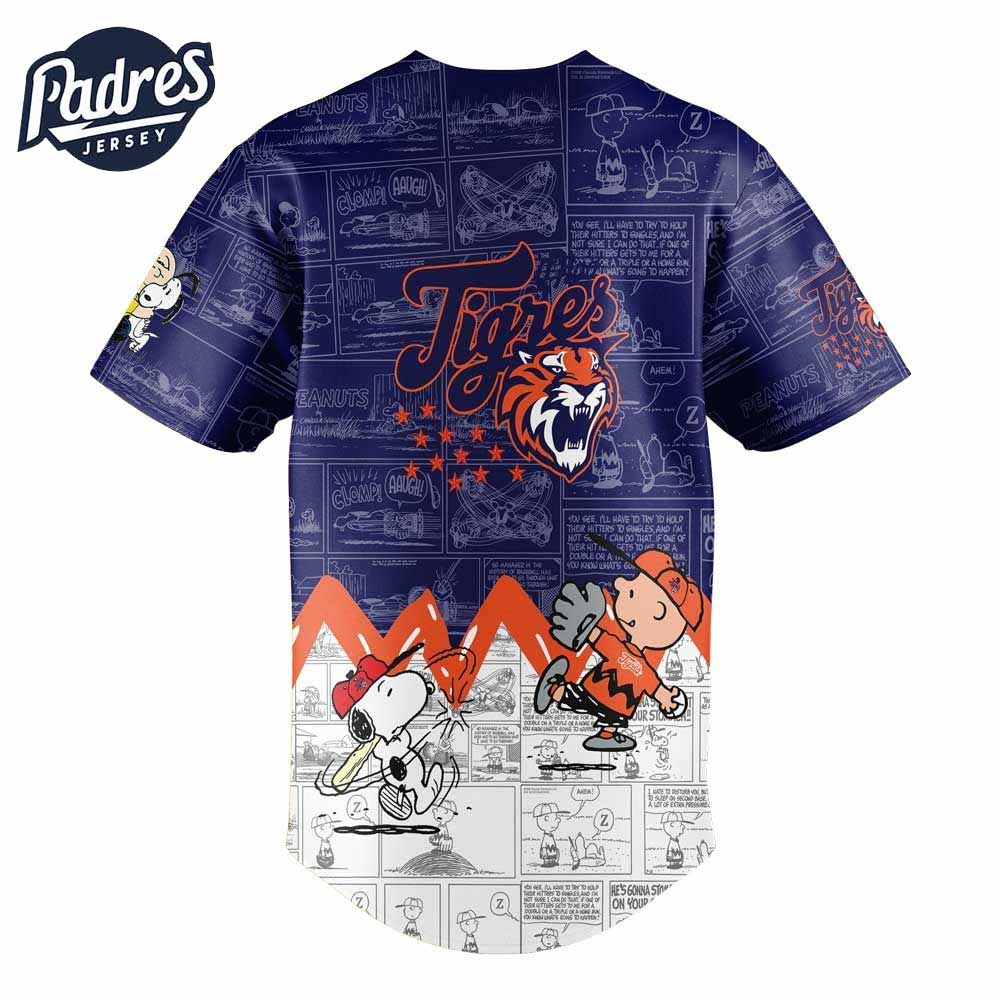 Tigres De Quintana Roo Peanuts Baseball Jersey - Padres Jersey Oasis: Elevate Your Baseball Style Game